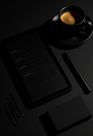 Onboarding Form Automation: Transform Your Client Intake - onboarding form automation black tablet interface