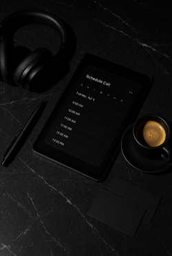 Automated Discovery Call Process: Step-by-Step Implementation Guide - automated discovery call process tablet on black marble desk